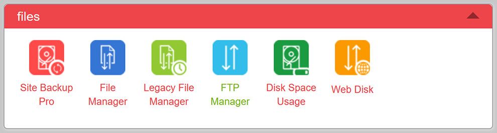 cPanel file tools